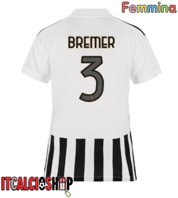 Juventus Gleison Bremer #3 Prima Maglia Femmina 2026-27 Manica Corta Juventus Gleison Bremer #3 Prima Maglia Femmina 2026-27 Manica Corta